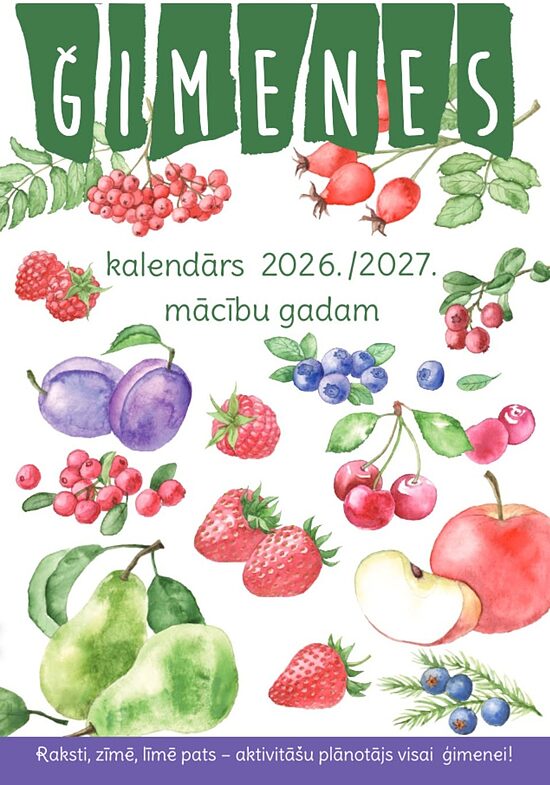 Skolas Ģimenes kalendārs 2026/2027 mācību gadam